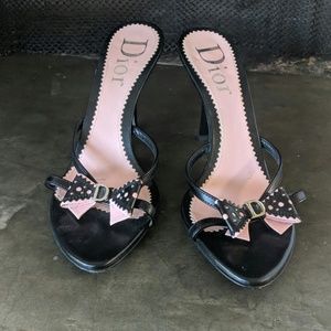 Vintage Dior City Slides